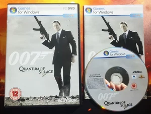 007 Quantum of Solace James Bond PC DVD-ROM Windows Game CIB with Manual - Picture 1 of 2