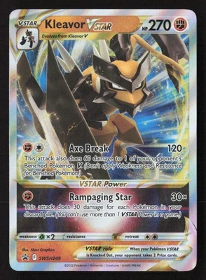 Kleavor VSTAR Promo SWSH: Sword & Shield Promo Cards SWSH249 NM - Image 1 of 2