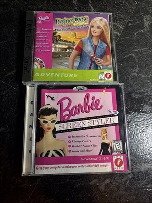 PC- Barbie Detective 2 The Vacation Mystery & Barbie Screen Styler Cd-rom - Image 1 of 4