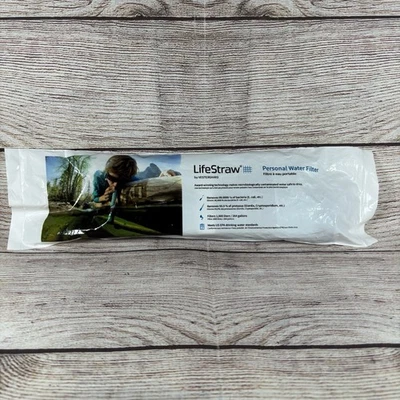Filtro de agua personal LifeStraw para senderismo camping viaje emergencia Foto 1 de 4