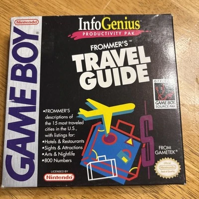 Frommer’s Travel Guide Nintendo Game Boy CIB - Image 1 of 3