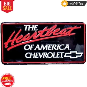 HangTime The Heartbeat of America geprägtes Metall Auto Etikett - 6 x 12 - Bild 1 von 9