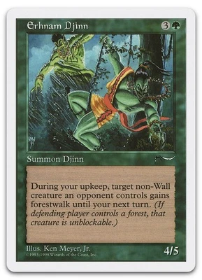 Erhnam Djinn #51 (NM) Anthologies ATH Magic MTG - Image 1 of 2