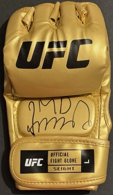 Merab Dvalishvili Signed Autographed Good UFC Fight Glove PSA/DNA COA Champ - Image 1 of 2