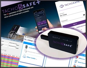 Tacho5SAFE+ (PLUS) Fahrtenschreiber und Fahrerkartenleser - Bild 1 von 5