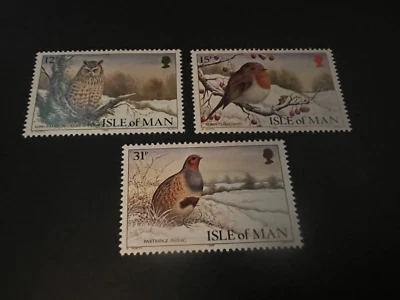 Isla de Man: 1988 Navidad Scott 377-379 MNH *juego de 3 *envío combinado* Foto 1 de 2