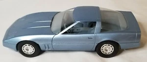 1985 Chevrolet Corvette HÄNDLER WERBEMODELL blau Kunststoff GM - Bild 1 von 10