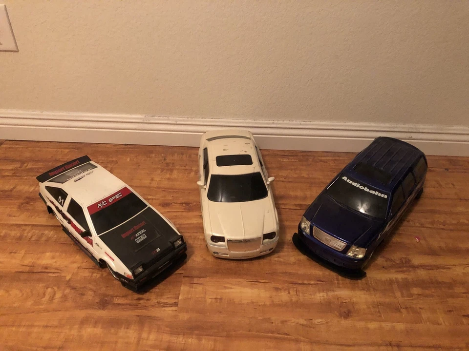 Rare Jada Dub City R/C: Cadillac Escalade - Chrysler 300C - Toyota Trueno AE86 - Image 1 of 4
