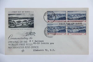 Ersttagsbrief -- First Mechanized Post Office Providence, RI 4¢ Block -- 1960 - Bild 1 von 2