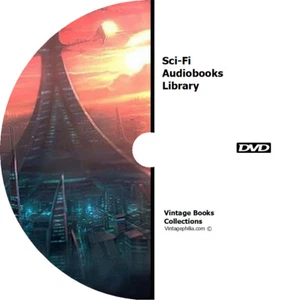 * SCIENCE FICTION 10 SCI-FI AUDIOBOOKS ON DVD * MP3 AUDIO BOOKS UNABRIDGED * - Picture 1 of 1