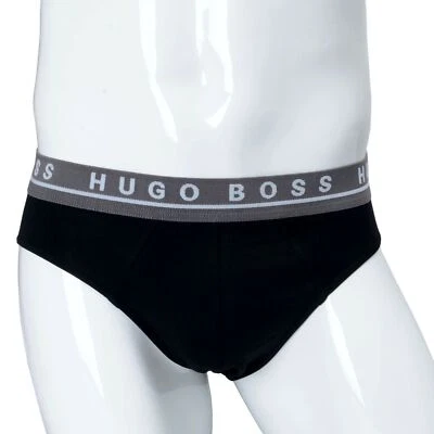 Hugo Boss Men's Black Stretch Briefs US M IT M - Image 1 of 4