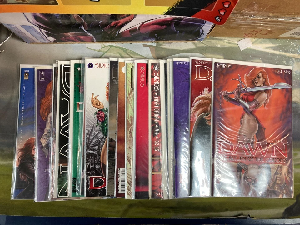 Лот из 18 комиксов Sirius Dawn - Sirius - Return of the Goddess + больше - Изображение 1 из 4