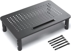 Monitor Stand Riser - Upgraded for Faster Productivity - Picture 1 of 7