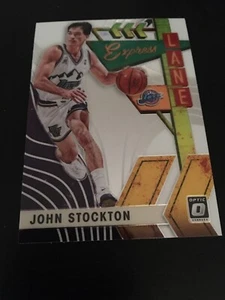2019-20 Donruss Optic Express Lane #8 John Stockton Utah Jazz 🏀 - Bild 1 von 2