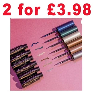 Barry M EUPHORIC METALLIC EYELINER 2ML CHOOSE COLOUR 🔥 any 2 for £3.98 - Picture 1 of 7