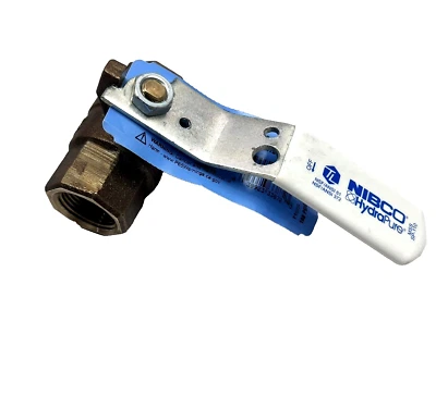 NIBCO HYDRAPURE BRASS VALVE 3/4” THRD FEMALE T-585-80-LF - Image 1 of 4