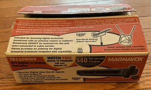 Magnavox SDTV DTV Digital To Analog Converter Box TV Tuner TB110MW9 - Picture 1 of 6