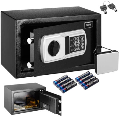 Cassaforte a Muro Numerica Digitale Elettronica 31x20x20 cm Sicurezza Casa Hotel - Immagine 1 di 4