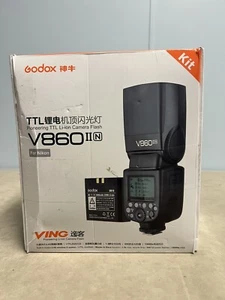 Godox V860II N V860N 2.4G TTL Li-ion Battery Wireless Camera Flash for Nikon - Picture 1 of 8