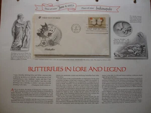 Orange-Tips Butterflies FDC 1715 - Picture 1 of 2