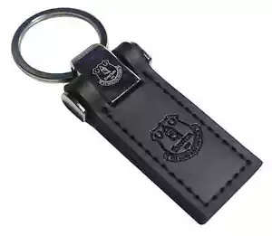 Everton FC Leather Key Fob Keyring In A Gift Box Football Official Licensed - Picture 1 of 4