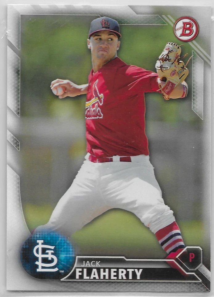 2016 Bowman Prospect #BP89 Jack Flaherty St Louis Cardinals RC - Image 1 of 1
