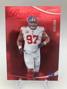 Dexter Lawrence II 2023 Prestige Football 219 RED 68/599 Giants 3 X PRO BOWLER!! - Bild 1 von 1