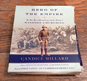 Hero of the empire Candace Millard Audiobook 8 CDs Winston Churchill - Picture 1 of 1