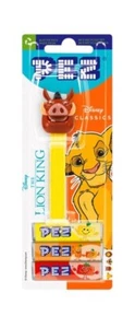 European Lion King PEZ dispenser (2024): Pumba; MOC + 3 Candy Rolls - Picture 1 of 2