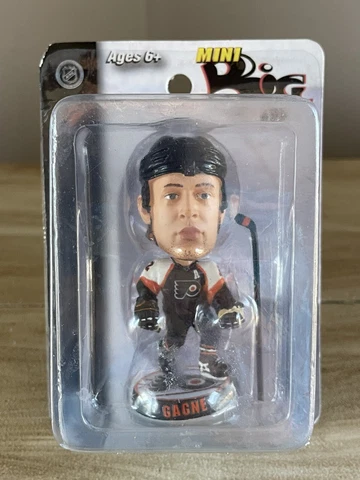 SIMON GAGNE Philadelphia Flyers NHL BIGhead Mini 3” Bobblehead NIB! Cover