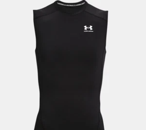 Camiseta Sin Mangas Hombre UNDER ARMOUR HeatGear 1361522 001 Negro - Imagen 1 de 3