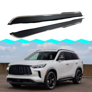 2PCS Side Step fits for Infiniti QX60 2022-2025 Running Board Nerfbars Aluminium - Picture 1 of 7