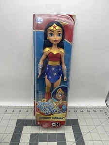 DC SUPER HERO GIRLS - WONDER WOMAN DOLL 11" - CARTOON NETWORK ACTION FIGURE - Picture 1 of 3