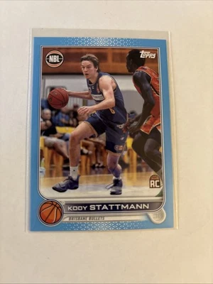2022-23 Topps NBL National Basketball League - Kody Stattmann #20 Blue (RC) - Image 1 of 2