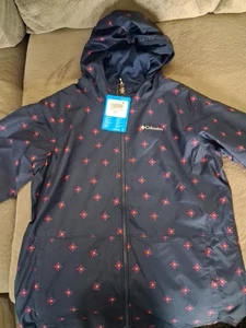Columbia Kids Pixel II Grabber Reversible Hooded Softshell Jacket Navy L - Bild 1 von 4