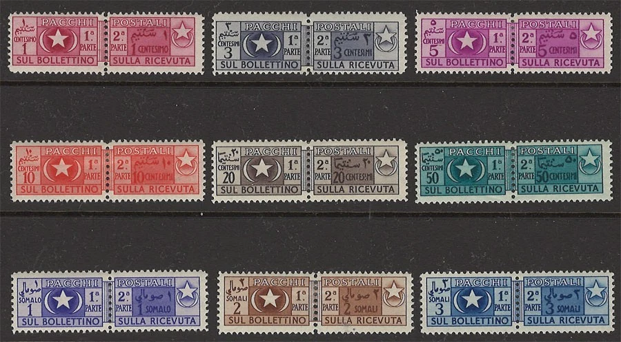 SOMALIA SCOTT #Q56-Q64 JUEGO COMPLETO CON BISAGRAS LIGERAS COMO NUEVO Foto 1 de 1