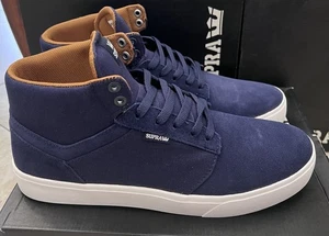 Supra Hombres Yorek Hl Azul Marino-Blanco S83504-Talla 11 - Imagen 1 de 5