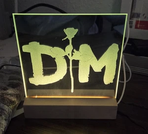 LED Licht Mit Depesche Mode Logo - Bild 1 von 1