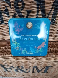 Fortnum and Mason Explorer's Biscuit Selection Tin, 500g - Picture 1 of 3