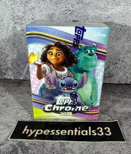 2025 Topps Chrome Disney Factory Sealed Blaster Value Box Neu. In Hand - Bild 1 von 7