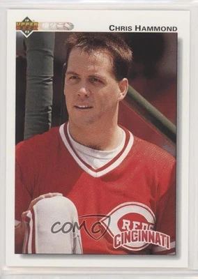 1992 Upper Deck Factory Set Gold Hologram Chris Hammond #105 - Image 1 of 2