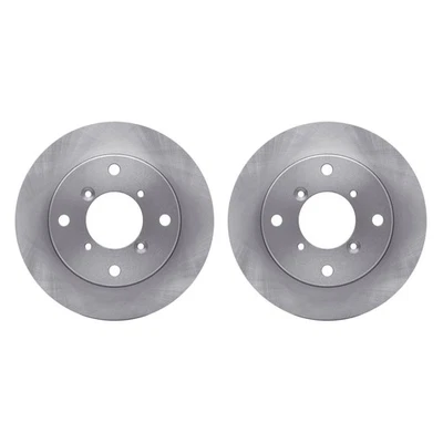 For Geo Metro 1989-1997 R1 Concepts WFPN1-50002 Plain Front Brake Rotor Set - Image 1 of 4