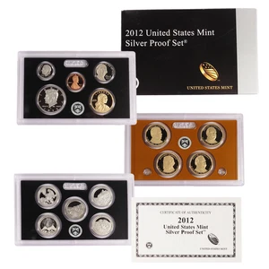 2012-S U.S. Silver Proof Set - Picture 1 of 2