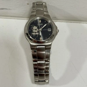 Disney/Citizen Eco-Drive Mickey Mouse Lady's Watch Perfect Working Condition  - Picture 1 of 5