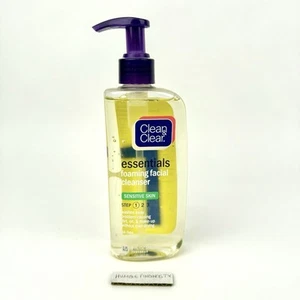 Clean & Clear Essentials Foaming Facial Cleanser for Sensitive Skin 8oz Pump NEW - Picture 1 of 3