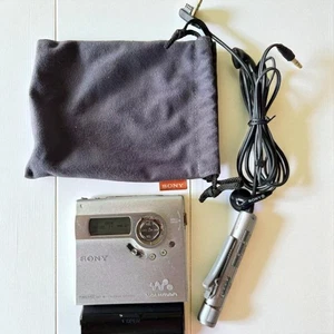Sony MZ-N920 Net MD Walkman Portable MiniDisc Recorder Tested Japan MD Player - Picture 1 of 12