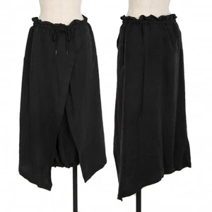 LIMI feu Linen Wrap 2way Skirt Dropped Crotch Pants Size S(K-114870) - Picture 1 of 12