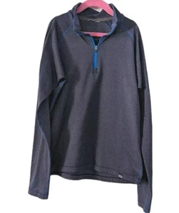 PATAGONIA Heavyweight Capilene Baselayer Half Zip Youth XL 14 Navy - Picture 1 of 8