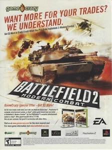 2005 Battlefield 2 Modern Combat PS2 Xbox Print Ad Promo Art Werbung - Bild 1 von 1