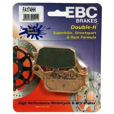 NUEVAS PASTILLAS DE FRENO TRASERAS EBC sinterizadas HH 2004-2011 Yamaha YZF-R1 FA174HH ENVÍO GRATUITO Foto 1 de 2